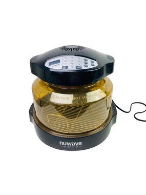 NuWave Pro Plus Digital Infrared Black Amber Dome Oven Model 20601 New No Box